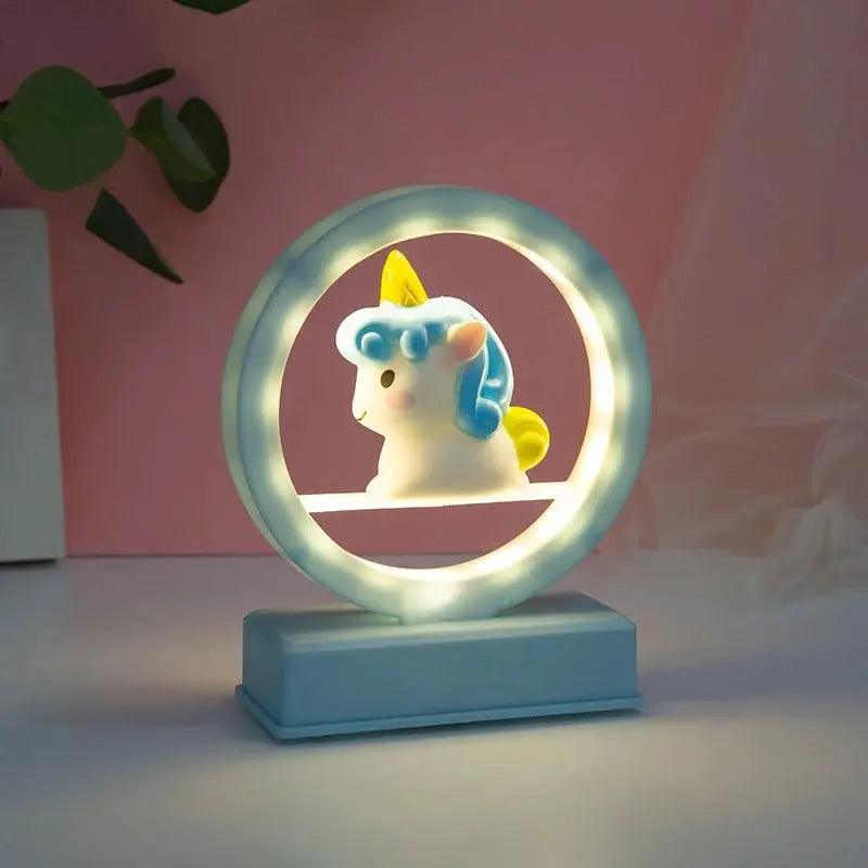Lampe de Chevet Licorne Lumière - Veilleuse de rêve