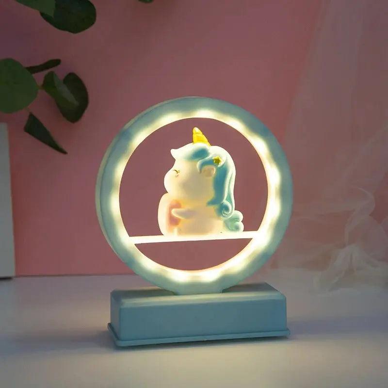 Lampe de Chevet Licorne Lumière - Veilleuse de rêve