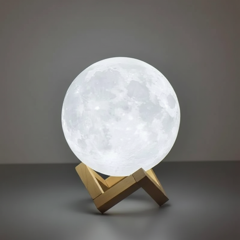 Lampe de Chevet Lune Veilleuse de rêve