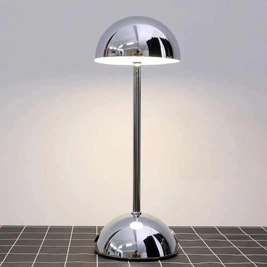 Lampe de Chevet en Argent