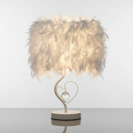 Lampe de Chevet en Plume Veilleuse de rêve