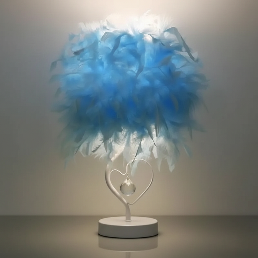 Lampe de Chevet en Plume Veilleuse de rêve