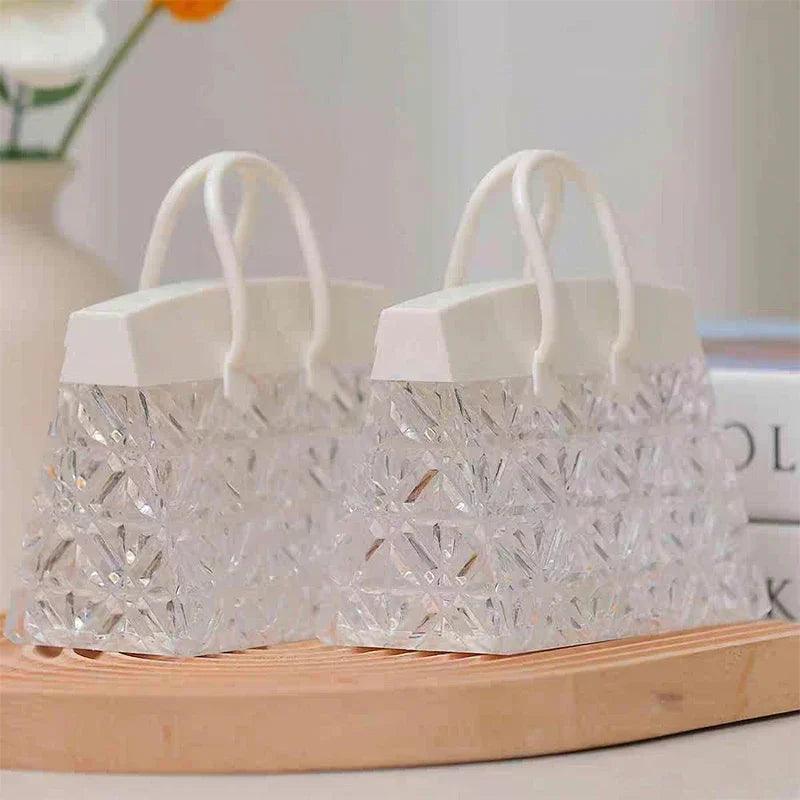 Lampe De Sac à Main LED Tactile - Lumière Automatique Activée Par Capteur, Lampe Portable Pour Sac Femme, Allaitement, Voyage - Design Rond Élégant
