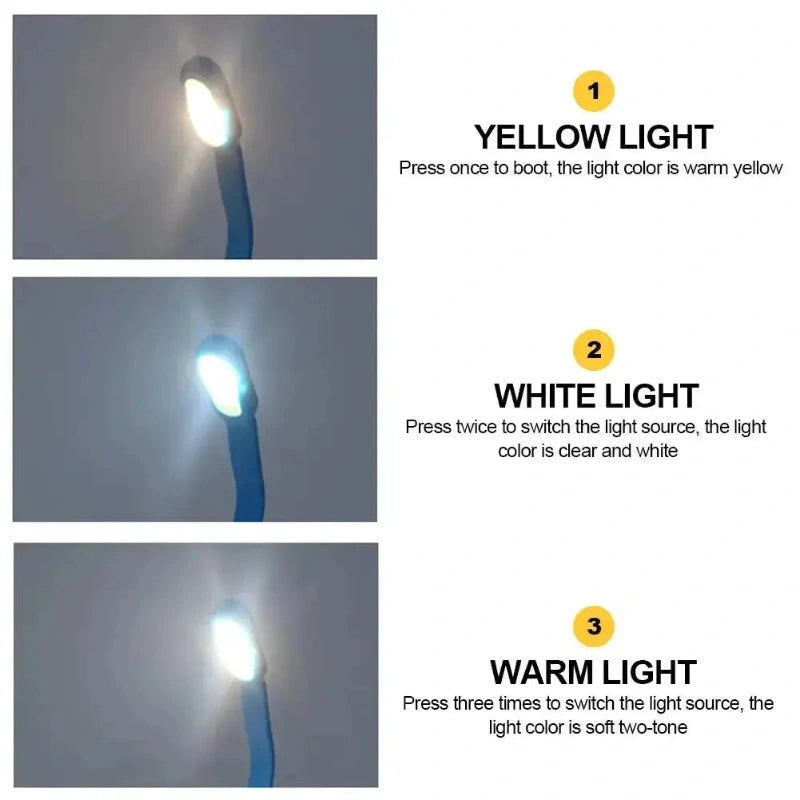 lampe lecture LED 3 températures couleur réglable