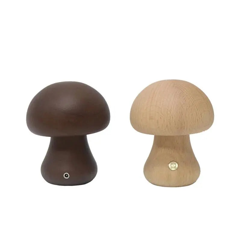 Veilleuse de rêve  Lampe Champignon | Tactile En Bois Petit Veilleuse de rêve lampe de chevet Lampe De Chevet Bois Lampe De Chevet Tactile Veilleuse Champignon