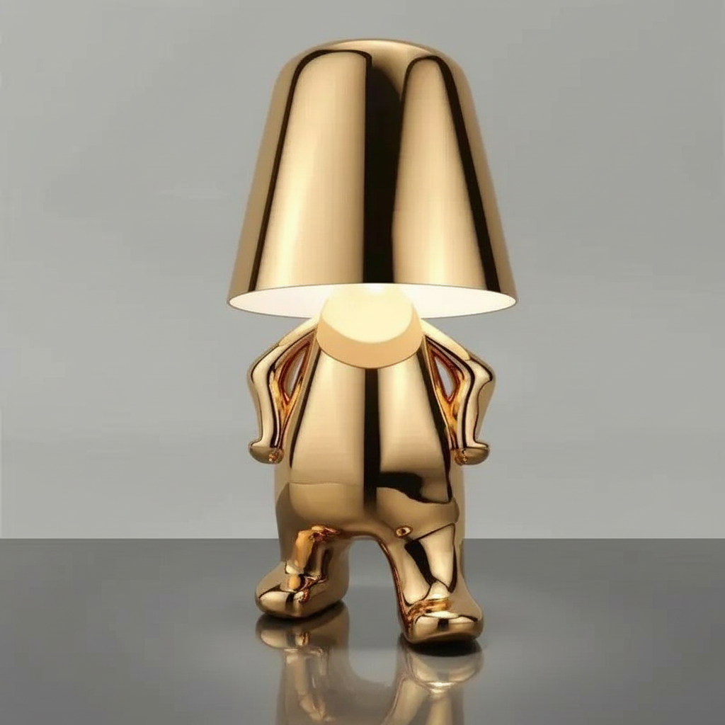 Lampes de Chevet Doré Bonhomme Veilleuse de rêve