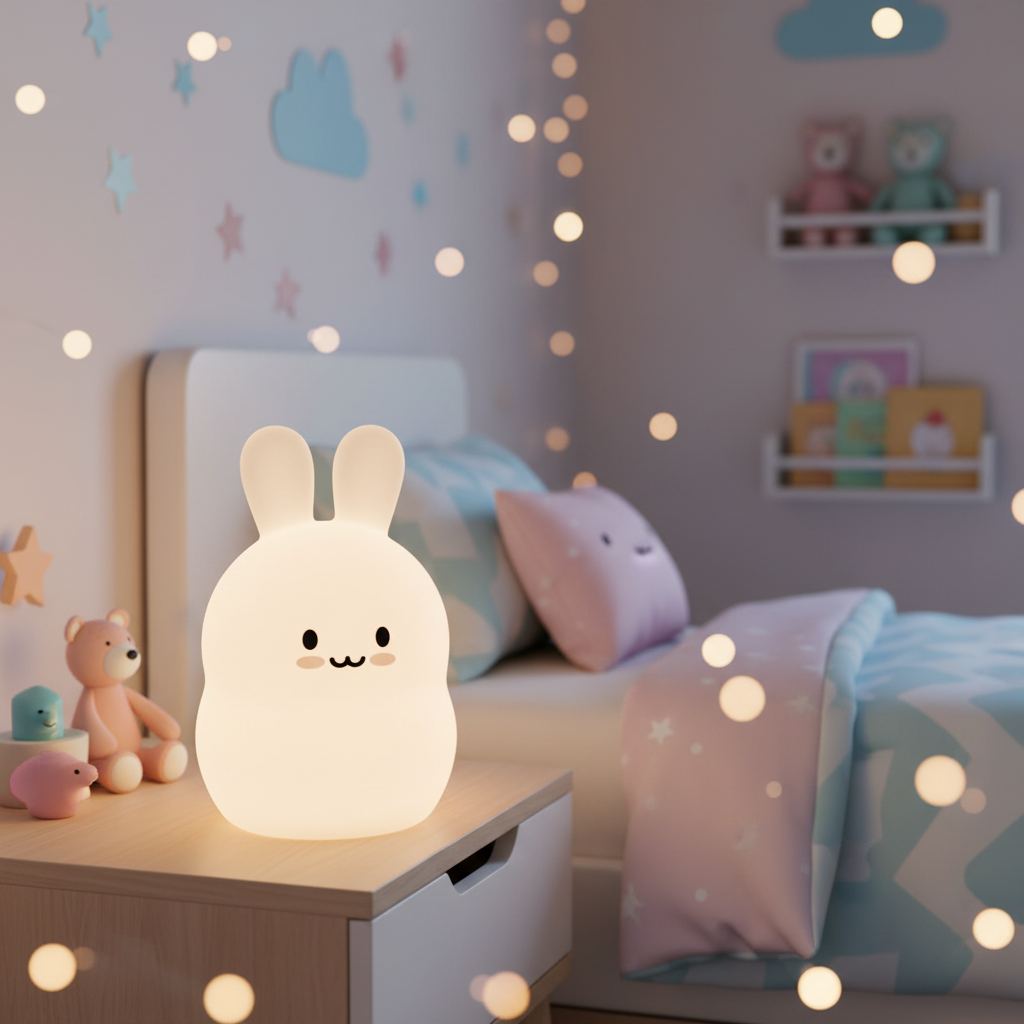 Lapin Veilleuse Bebe Veilleuse de rêve