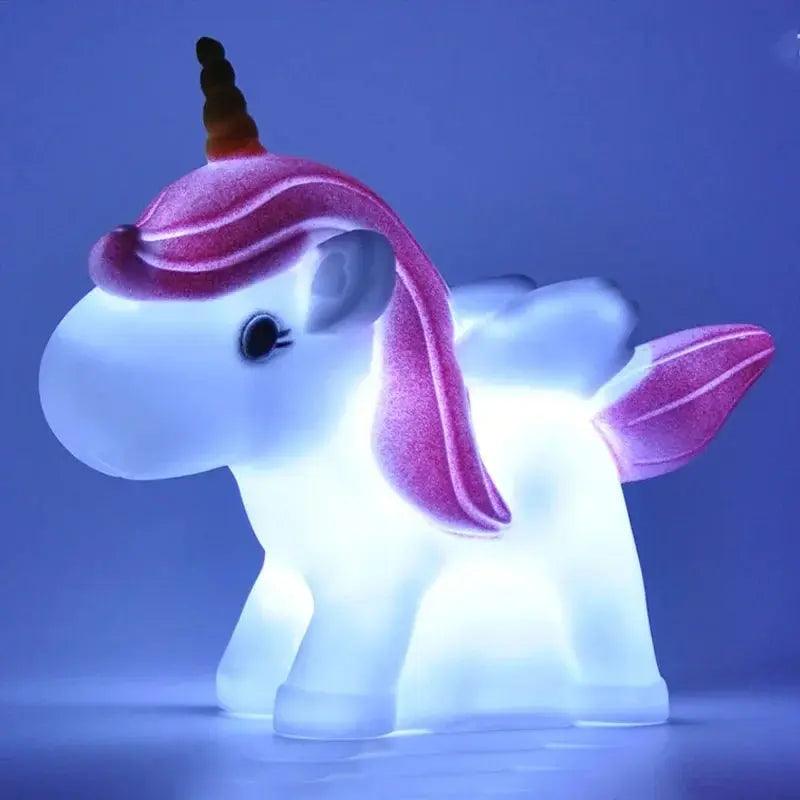 Veilleuse de rêve |  Licorne Lumineuse Blanc