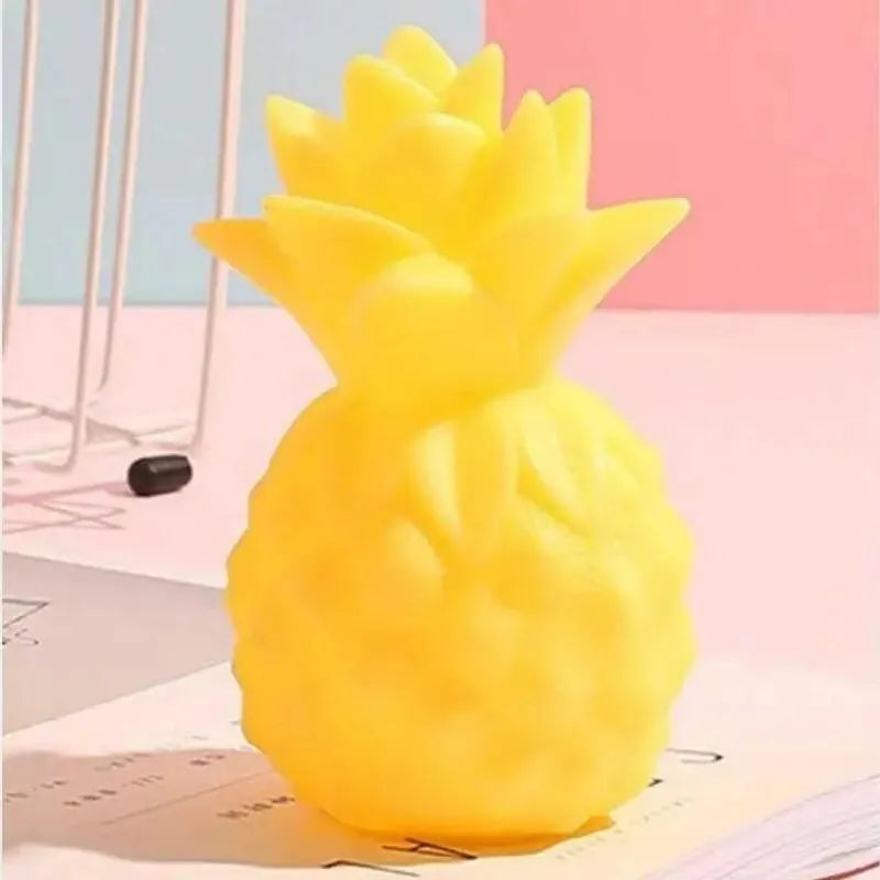 Lampe ananas au meilleur prix jaune