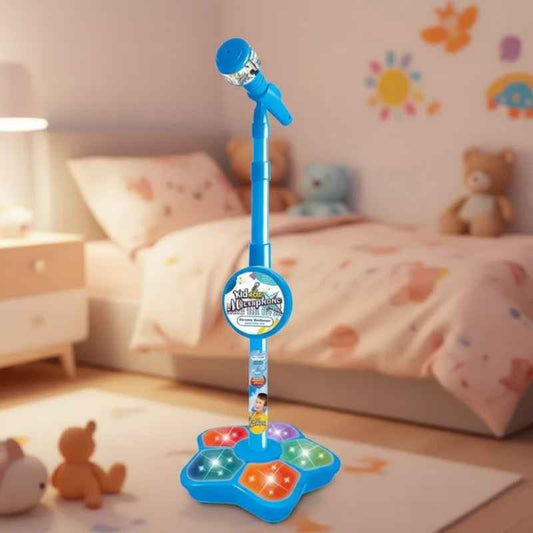 micro sur pied karaoké enfant