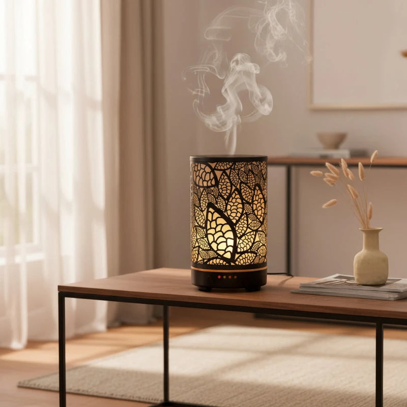 Diffuseur métal design minuterie arrêt automatique sécurité