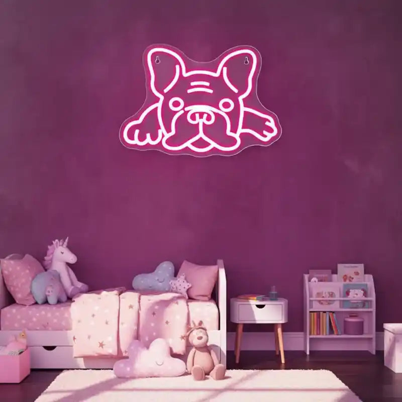 Néon bouledogue français