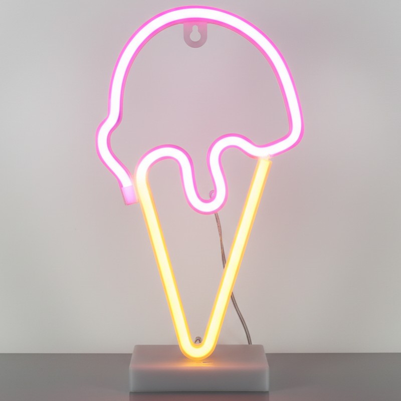 néon glace LED lumineux design original déco chambre