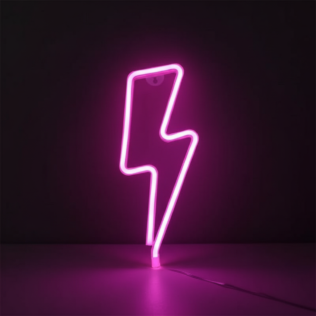 Néon Led Murale Éclair Veilleuse de rêve