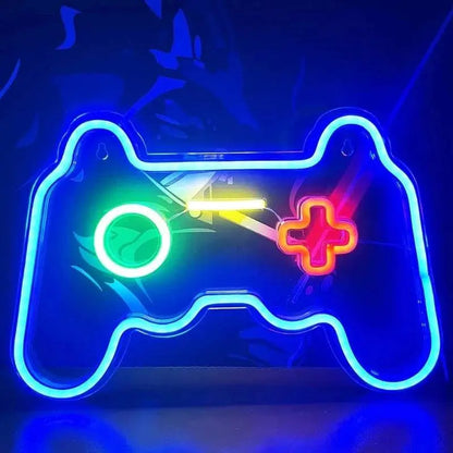 Veilleuse de rêve  Lampe Gaming | Gamepad Veilleuse de rêve Lampe Gaming Néon Mural