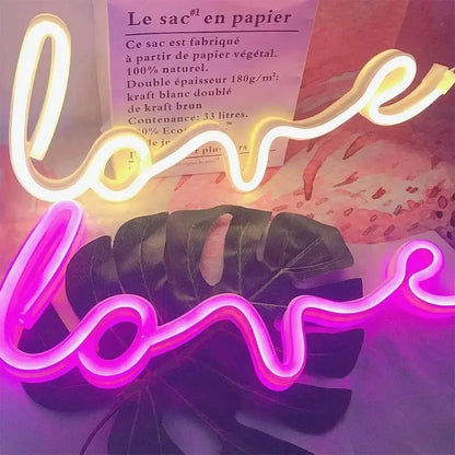 Veilleuse de rêve | i love you led lights | light of love