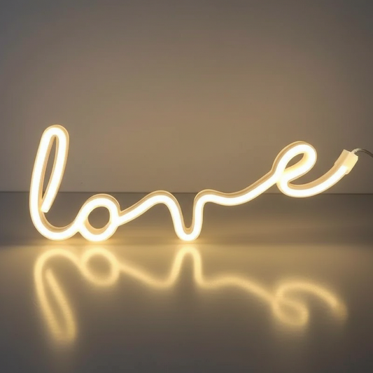 Néon Led Love Blanc Veilleuse de rêve