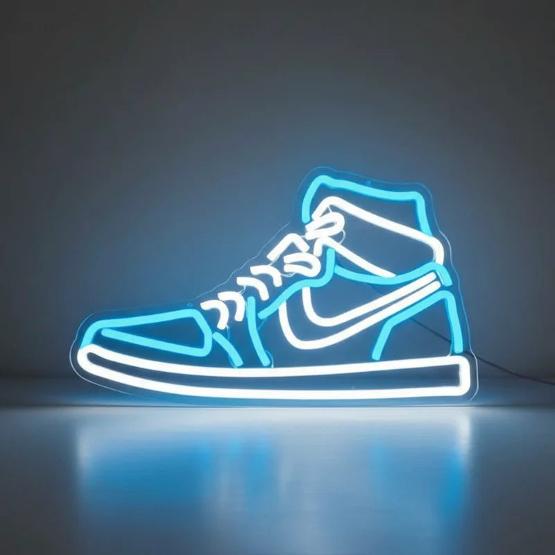 Néon Mural Sneakers Veilleuse de rêve