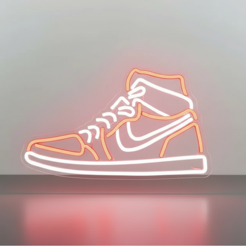 Néon Mural Sneakers Veilleuse de rêve