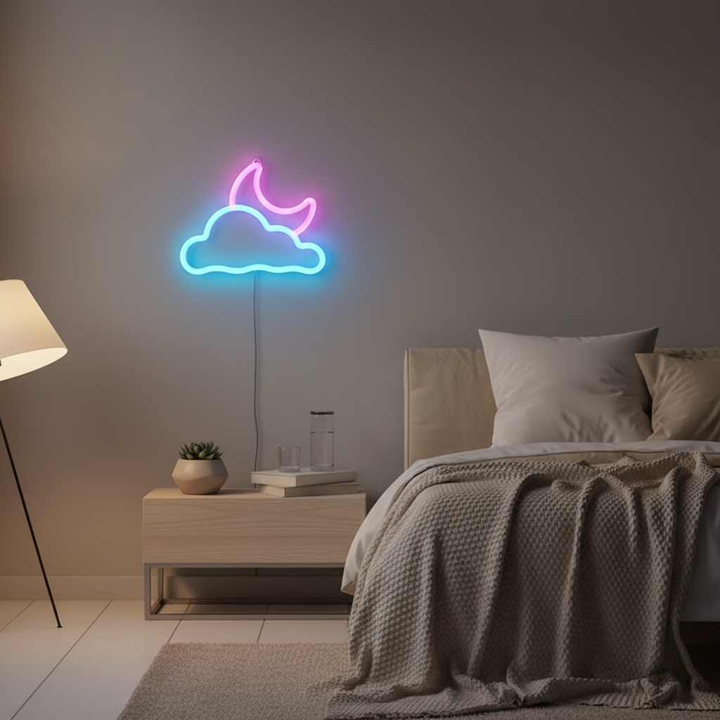 Neon Nuage Veilleuse de rêve
