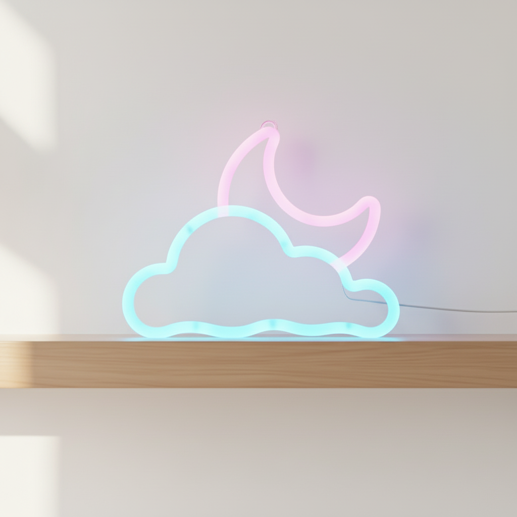 Neon Nuage Veilleuse de rêve