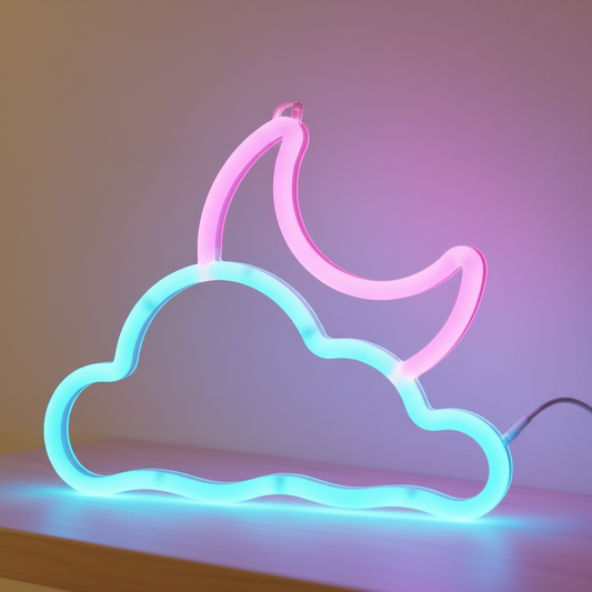 Neon Nuage Veilleuse de rêve