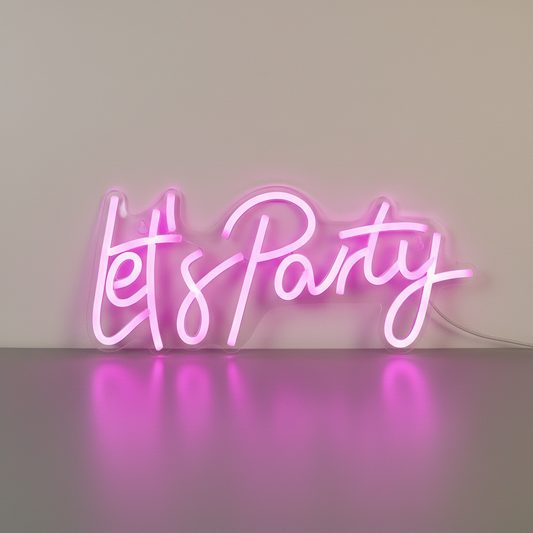 Neons A Leds Let's Party Veilleuse de rêve