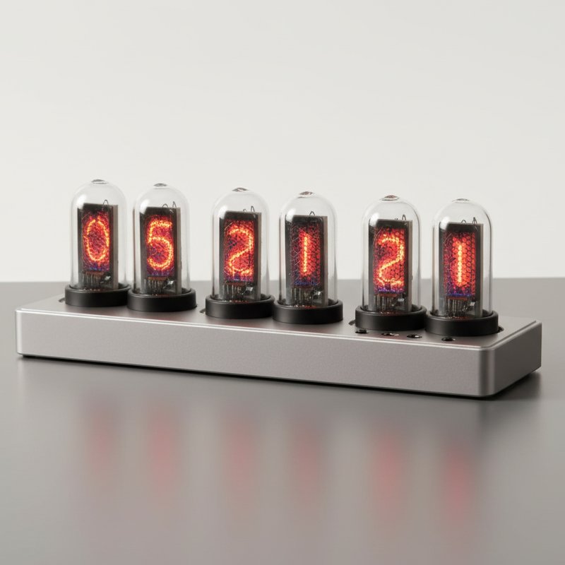 Réveil nixie tube clock IPS écran WiFi connecté