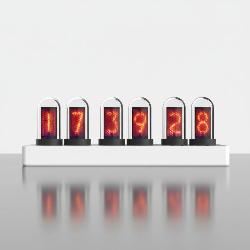 Horloge rétro nixie tube WiFi écran IPS haute définition