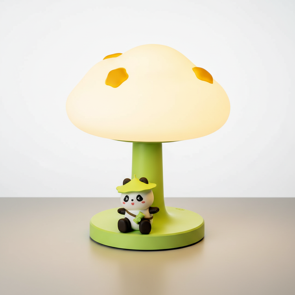 Nuage Veilleuse Panda Vert Veilleuse de rêve