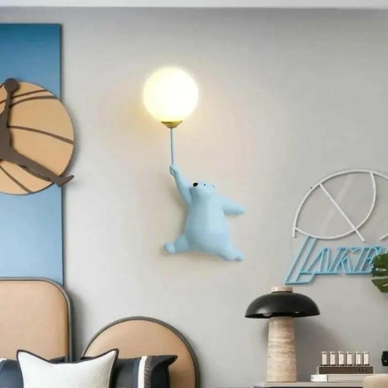 Ours Veilleuse Applique Mural - Veilleuse de rêve