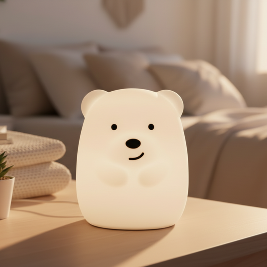 Ourson Veilleuse Rechargeable Tactile Veilleuse de rêve