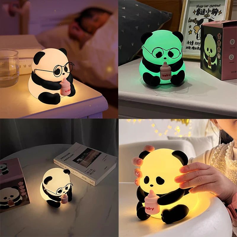 veilleuse bebe panda