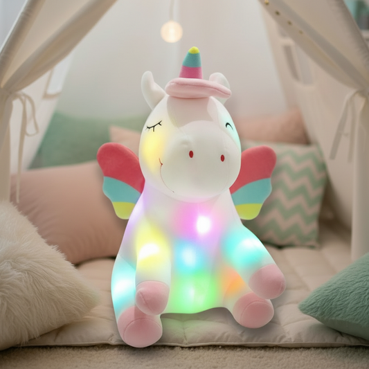 Peluche Licorne Lumineuse Veilleuse de rêve