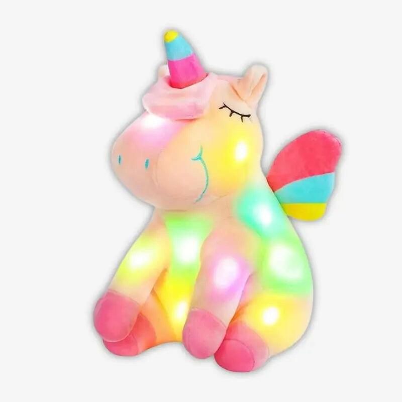 Peluche Licorne Lumineuse - Veilleuse de rêve