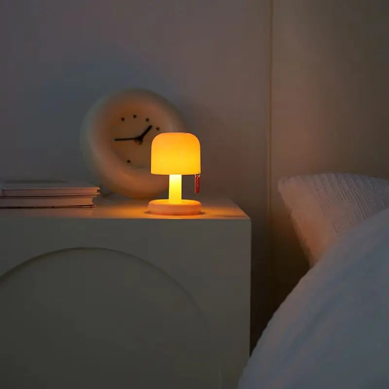 Petite Lampe Champignon Sans Fil Veilleuse de rêve