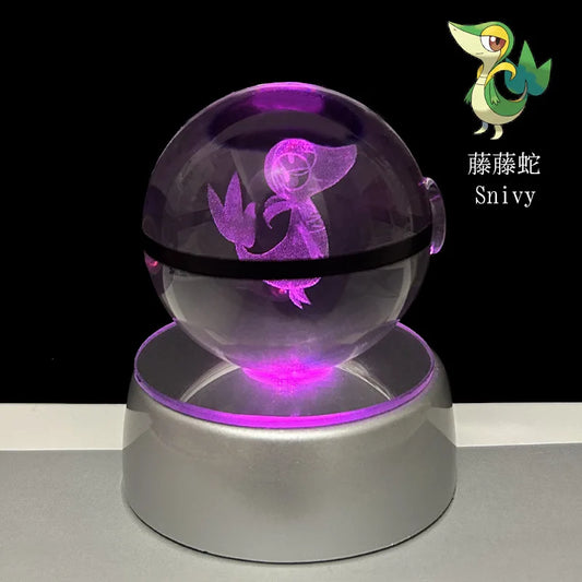 Pokeball Pokeball Cristal Snivy