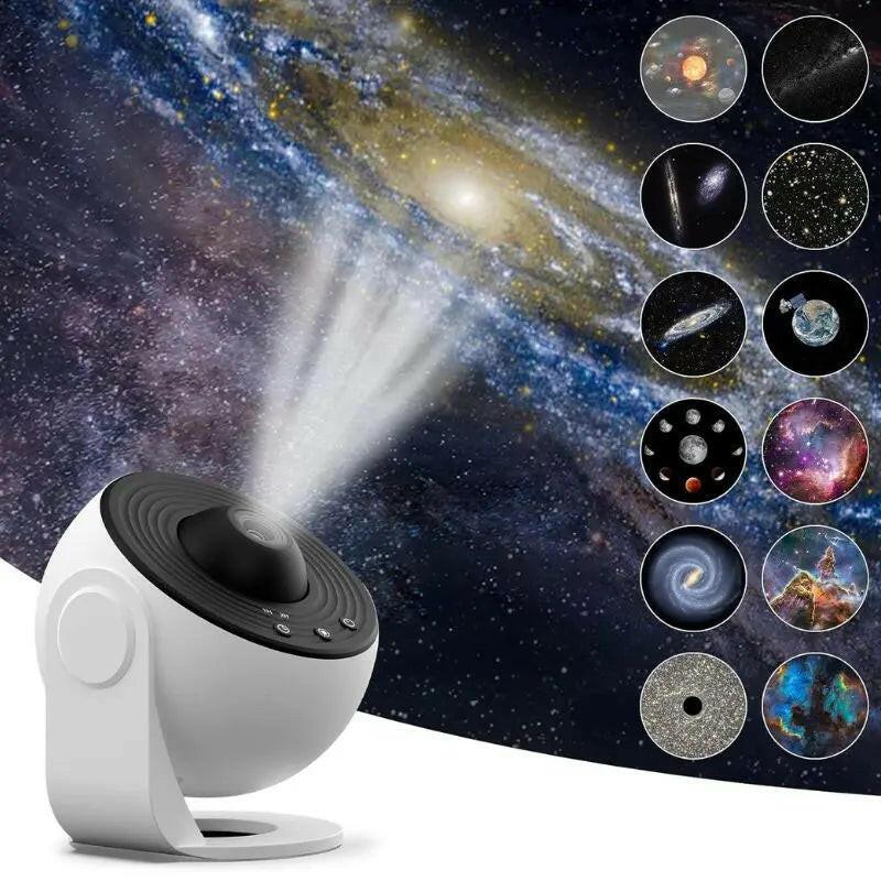 Projecteur ciel étoilé rotatif galaxies chambre nuit