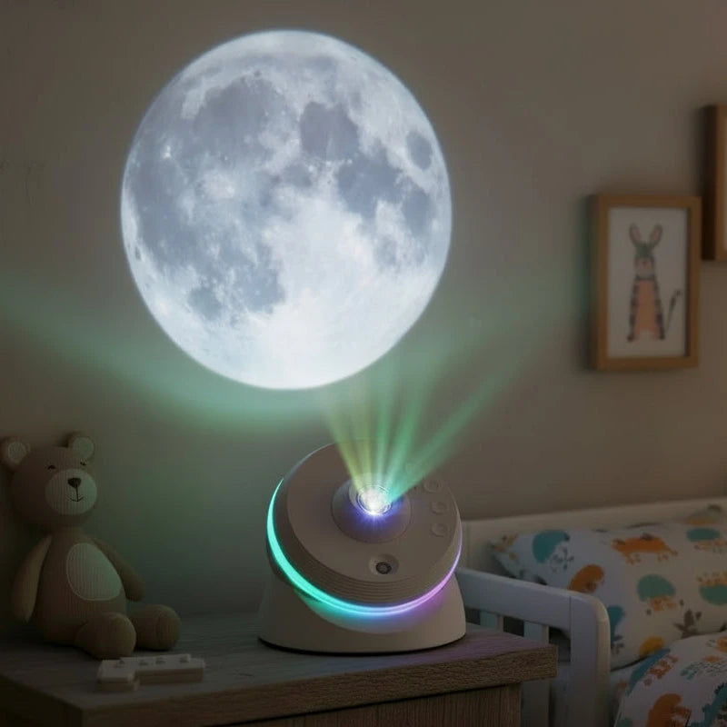 Projecteur Galaxie 360° Xiaomi 13 IN 1 Projecteur 4K avec télécommande et design moderne.