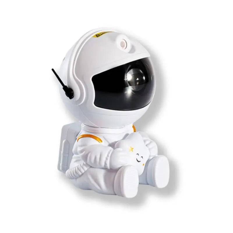 Veilleuse de rêve Projecteur Galaxie | Astronaute Avec Etoile Blanc