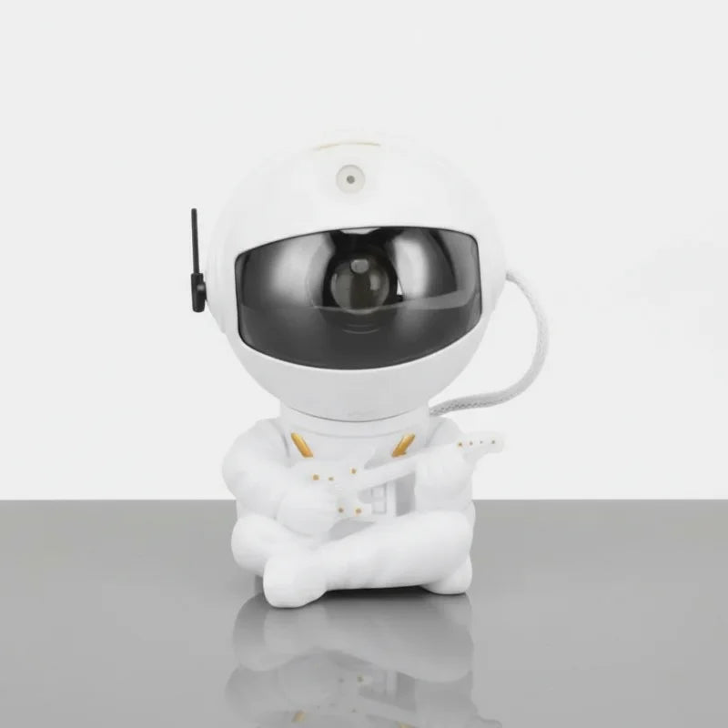 Projecteur astronaute boutons tactiles USB batterie modes rotation