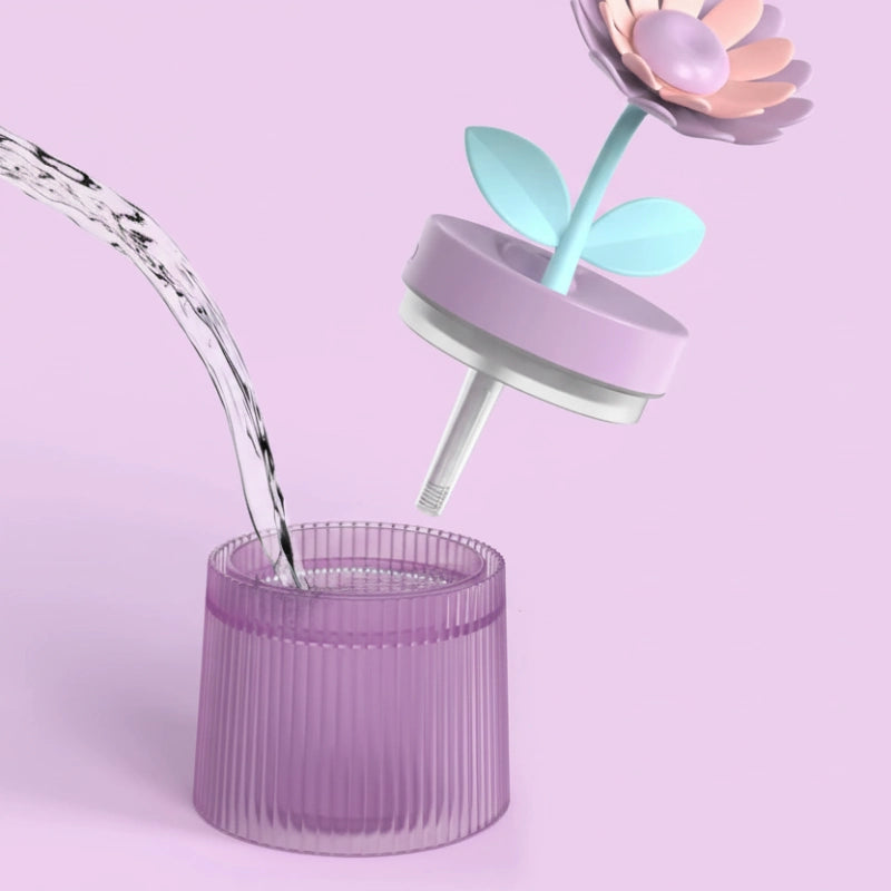 réservoir huiles essentielles diffuseur fleurs silencieux USB