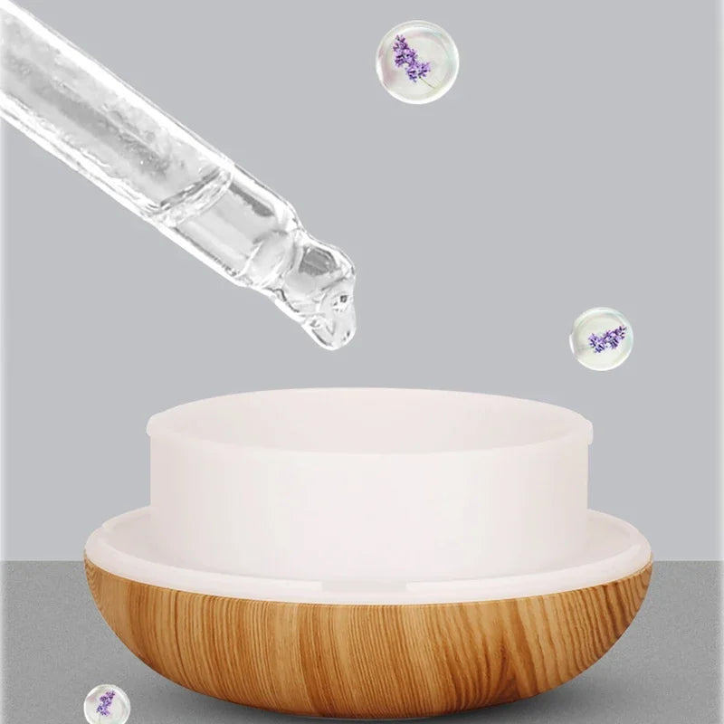 entretien facile diffuseur humidificateur LED 7 couleurs réservoir 350ml