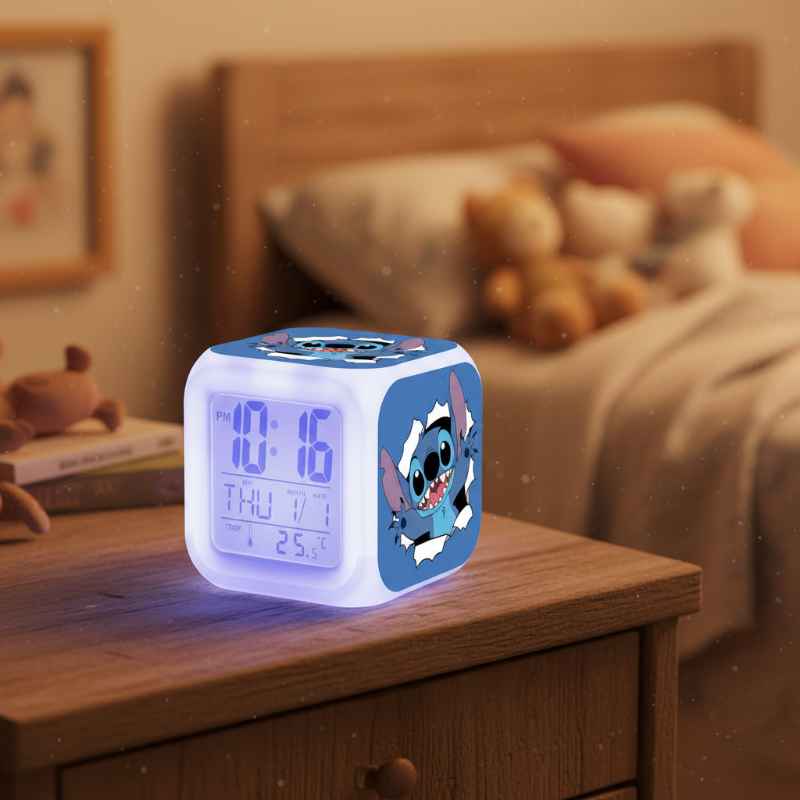 Réveil Veilleuse Stitch Veilleuse de rêve