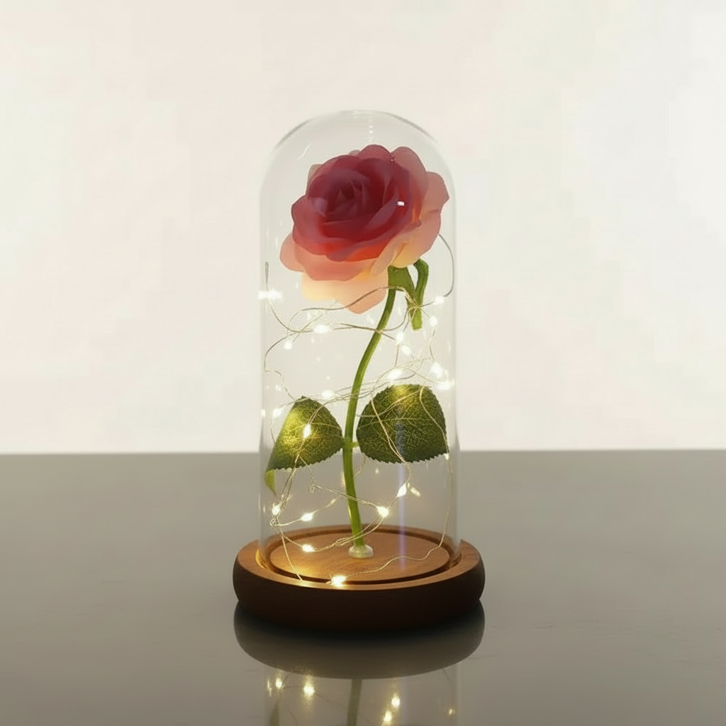 Roses Eternelles Led Veilleuse de rêve