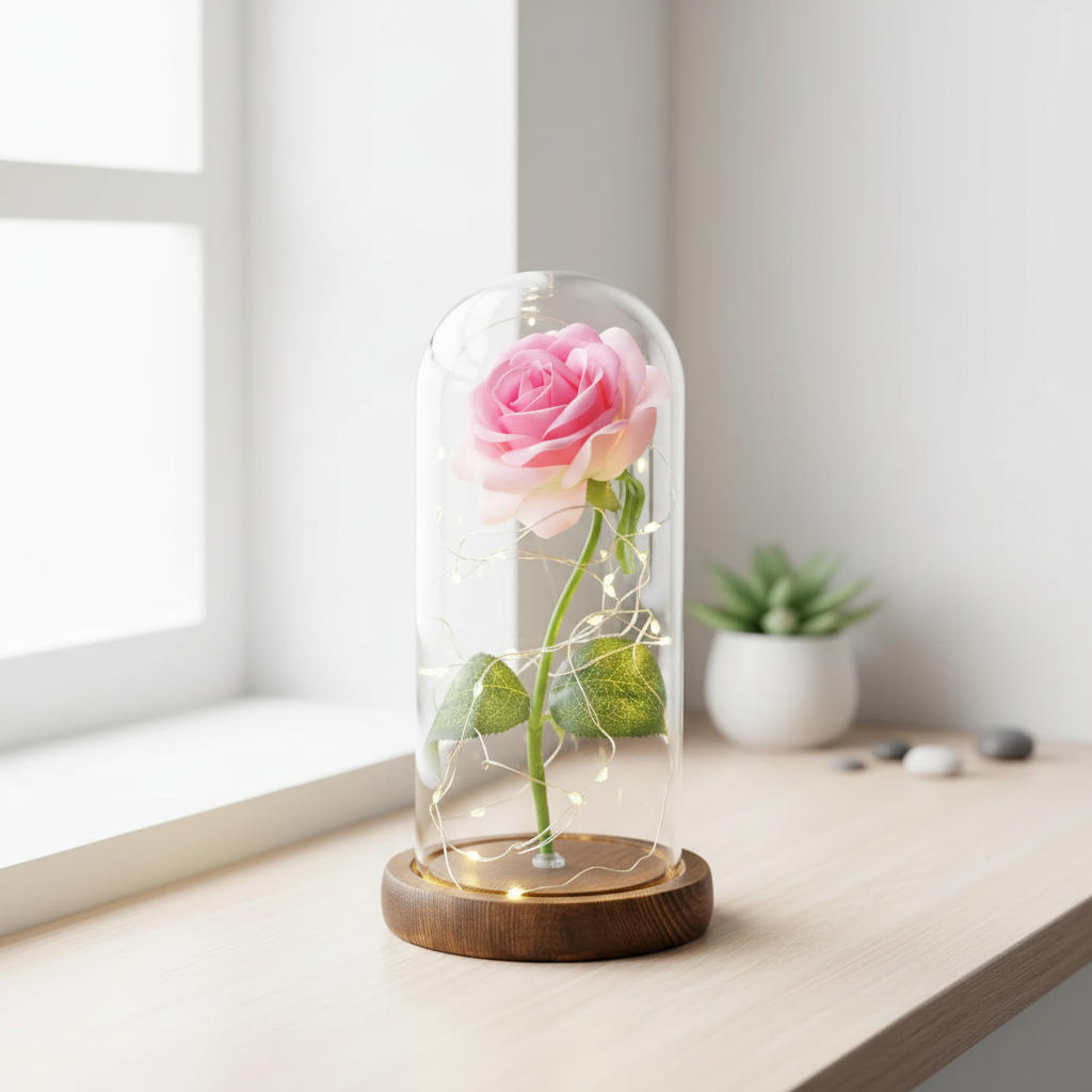 Roses Eternelles Led Veilleuse de rêve