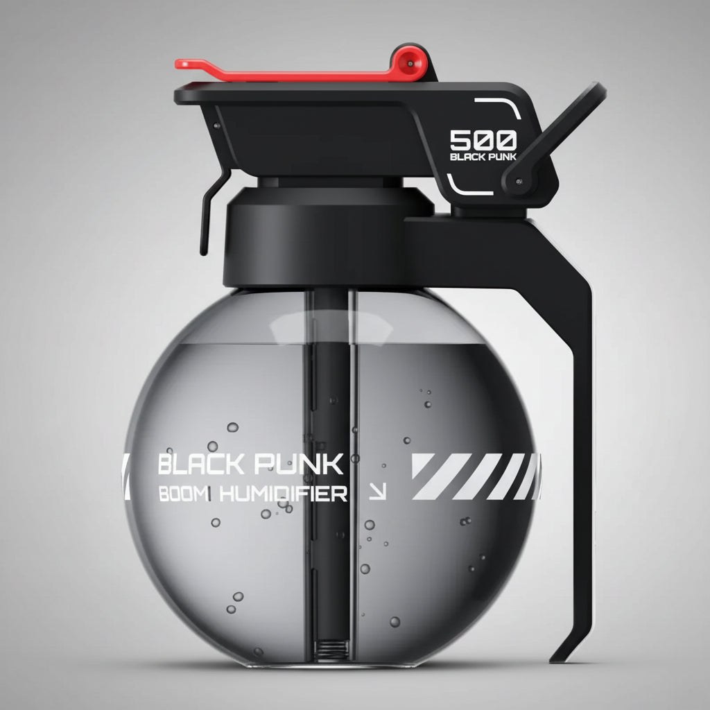Humidificateur Grenade Cyberpunk Pour Chambre Gaming Veilleuse de rêve