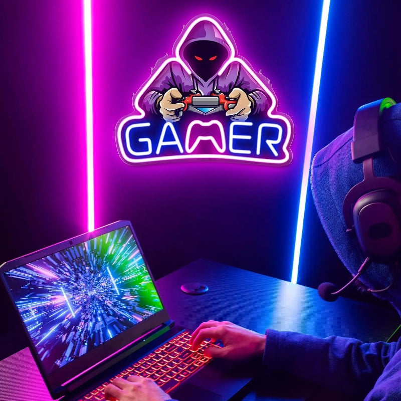 Néon LED gamer room Veilleuse de rêve