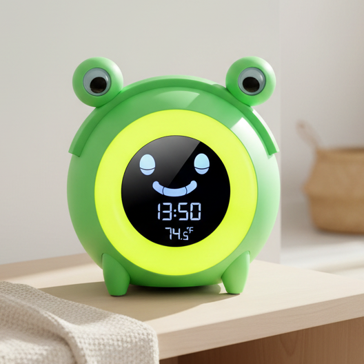 Réveil Grenouille Enfant Mignon