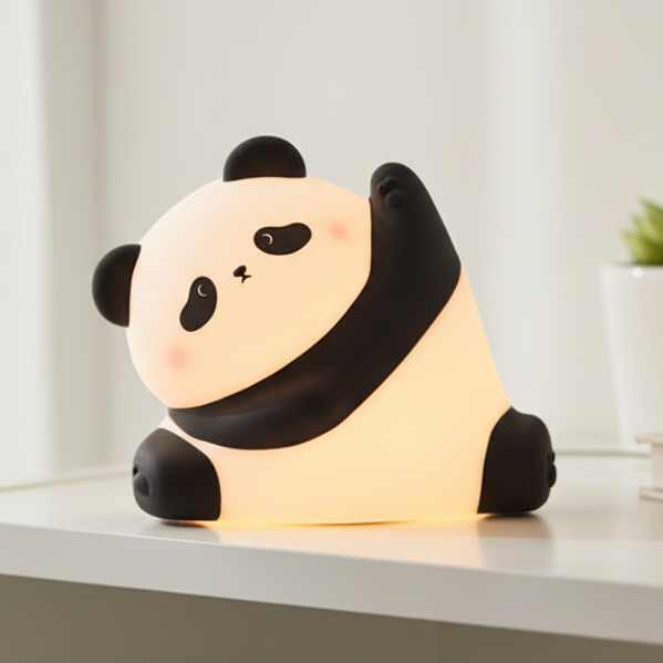 Veilleuse Panda Rechargeable En Silicone